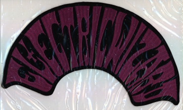Electric Wizard - Lila Half Round Logo Backpatch