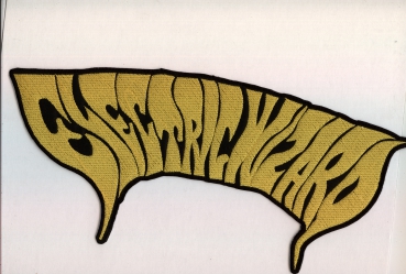 Electric Wizard - Gelbes Logo Rückenaufnäher