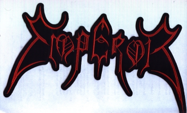 Emperor - Rotes Logo Rückenaufnäher