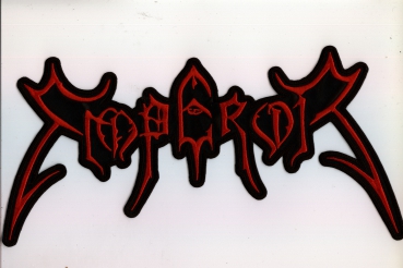 Emperor - Rotes Logo Rückenaufnäher