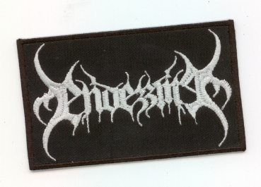 Endemezza - Weisses Logo Aufnäher
