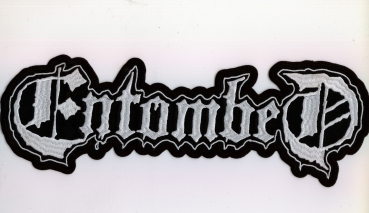 Entombed - White Logo Backpatch