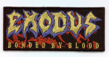 Exodus - Blau Gelb Boned by Blood Aufnäher