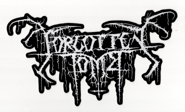 Forgotten Tomb - Weisses Logo Rückenaufnäher