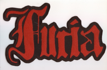 Furia - Red Logo Backpatch