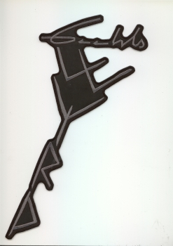Gaahls Wyrd - Grey Logo Backpatch
