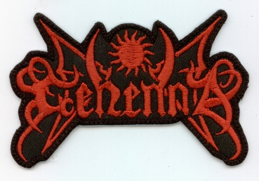 Gehenna - Rotes Logo Kontour Aufnäher