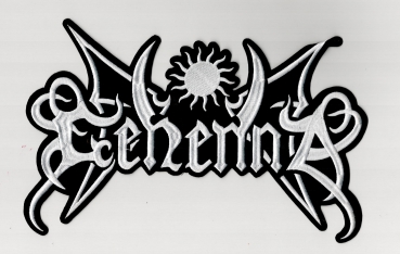 Gehenna - White Old Logo Backpatch