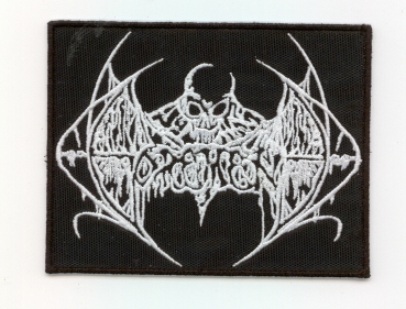 Gorement - Weisses Logo Aufnäher
