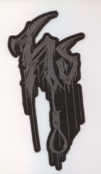 Happy Days - Graues Symbol Rückenaufnäher