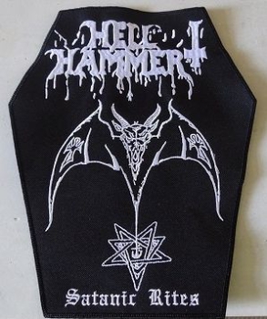 Hellhammer - Satanic Rites Rückenaufnäher