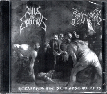 Hills Of Sefiroth / Sapthuran ‎- Split CD