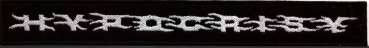 Hypocrisy - Logo Stripe Aufnäher