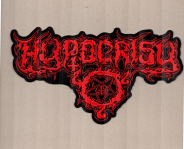 Hypocrisy - Red Old Logo Backpatch