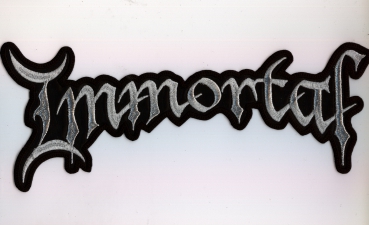 Immortal - Silber New Logo Backpatch