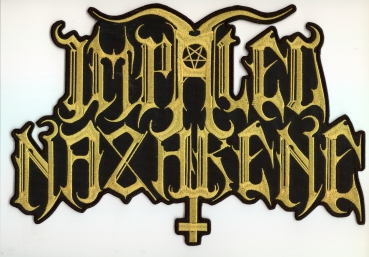 Impaled Nazarene - Gelbes Logo Rückenaufnäher