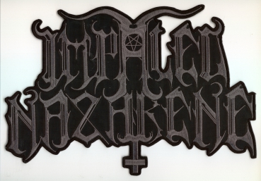Impaled Nazarene - Graues Logo Rückenaufnäher