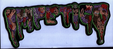 Impetigo - Farbiges Logo Rückenaufnäher