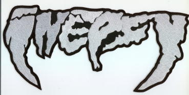 Inepsy - White Logo Backpatch