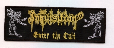 Inquisition - Enter the Cult Gold Weisses Aufnäher
