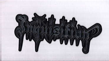 Inquisition - Graues Logo Rückenaufnäher