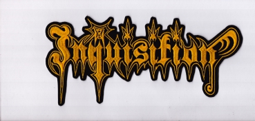 Inquisition - Yellow Logo Backpatch