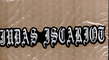 Judas Iscariot - Weisses Logo Rückenaufnäher
