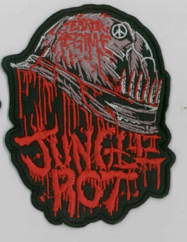 Jungle Rot - Terror Regime Grau Aufnäher