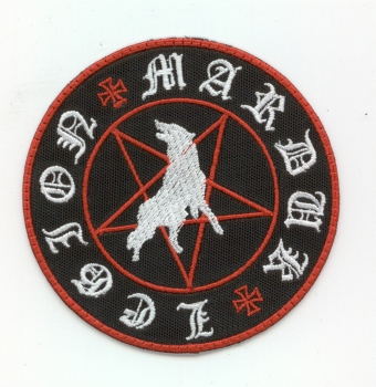Marduk - Red White Legion Patch