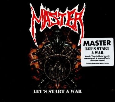 Master - Lets Start a War  Slipcase CD