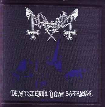 Mayhem - De Mysteries Dom Sathanas Aufnäher
