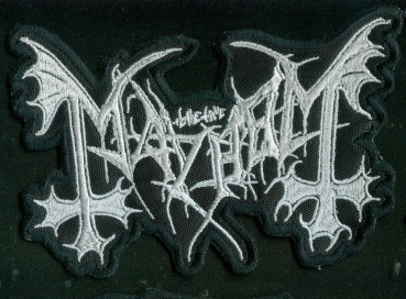 Mayhem - Kontour Logo Aufnäher