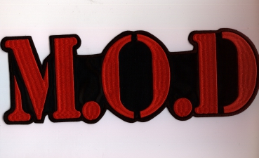 M.O.D. - Red Logo Backpatch