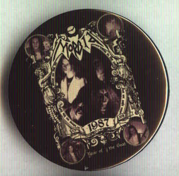 Morbid - Year of the Goat Button 59 mm
