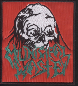Municipal Waste - Skull Aufnäher