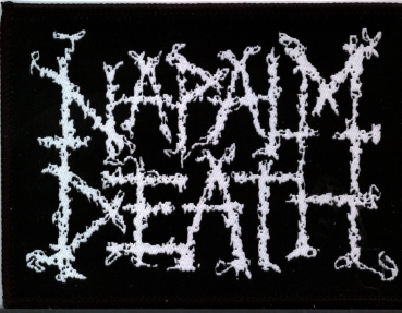 Napalm Death - Logo Woven Aufnäher