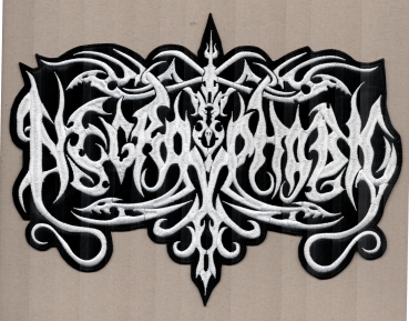 Necrophobic - White Logo Backpatch