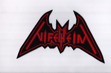 Nifelheim - Rotes Logo Rückenaufnäher