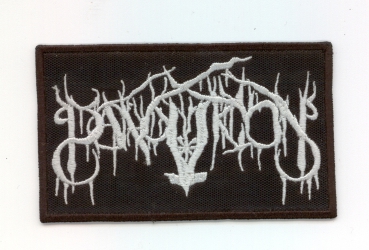 Panopticon - Weisses Logo Aufnäher