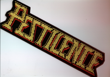 Pestilence - Logo Rückenaufnäher