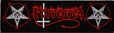 Possessed - Pentagramm Stripe Aufnäher