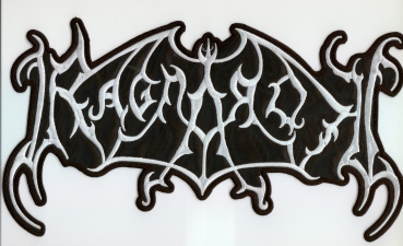 Ragnarök - White Logo Backpatch