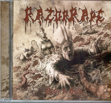 Razor Rape - Orgy in Guts CD