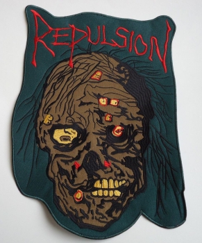 Repulsion - Face Rückenaufnäher