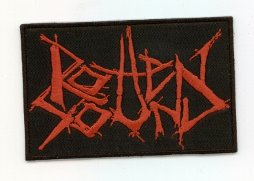 Rotten Sound - Rotes Logo Aufnäher