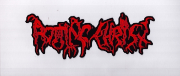 Rotting Christ - Rotes Logo Rückenaufnäher