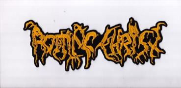 Rotting Christ - Gelbes Logo Rückenaufnäher