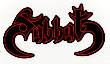 Sabbat - Red Outline Logo Backpatch