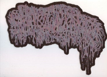 Sanguisugabogg - Blue Coloured Logo Backpatch