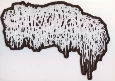 Sanguisugabogg - White Logo Backpatch